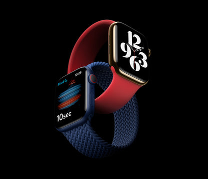 Apple-Watch-series-6-blue-rosso-su-nero