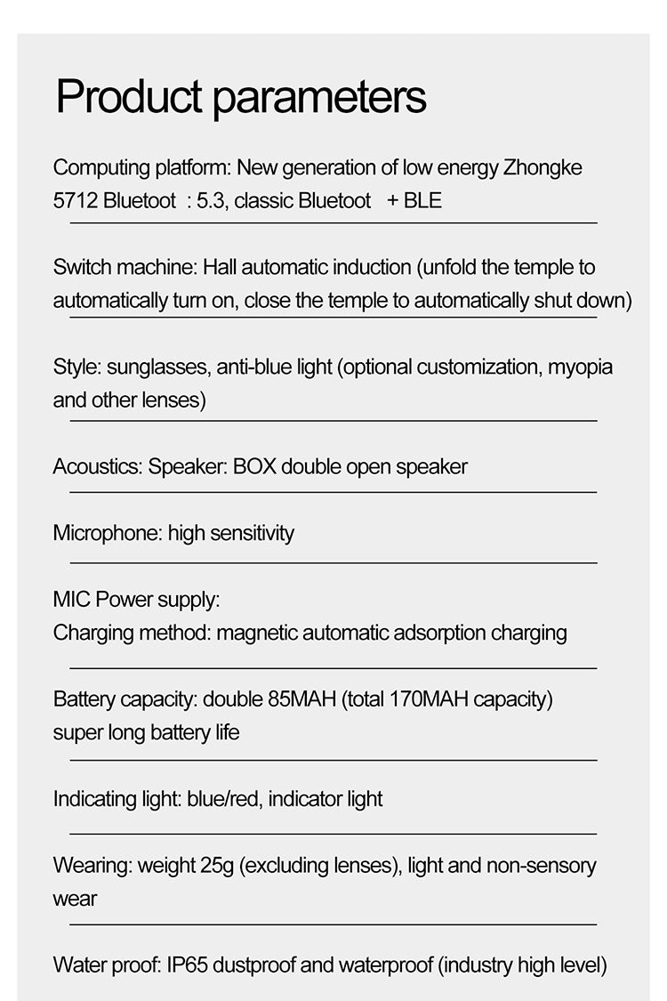 Occhiali Smart W 100