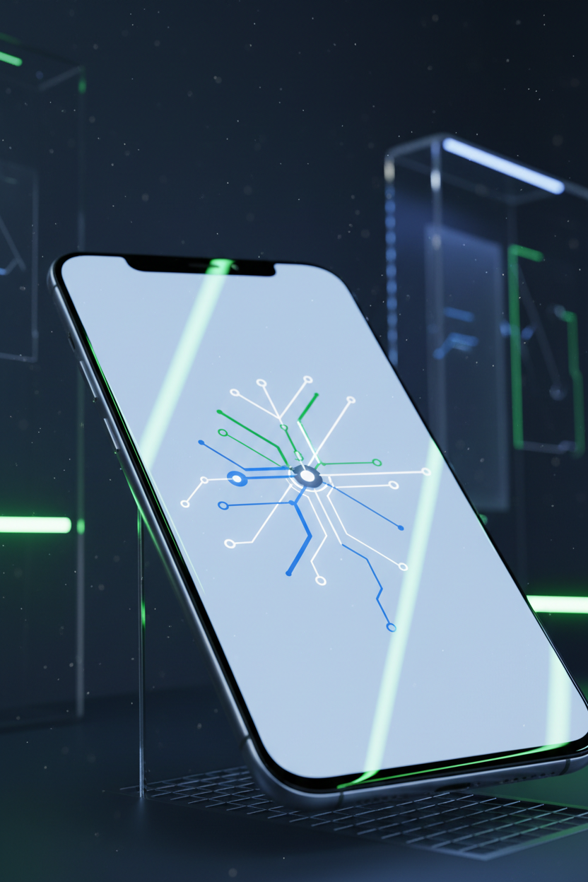 Smartphone close-up